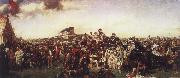William Powell  Frith Derby Day oil painting on canvas